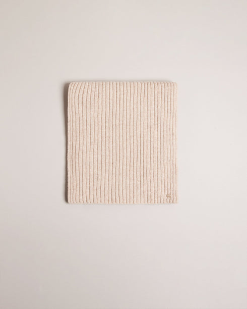 BERRYYS-Scarves-Cashmere Blend Ribbed Scarf- Ted Baker Romania