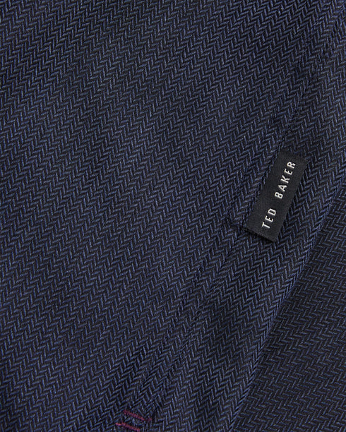 CROTONE-Shirts-Crafted from high-quality cotton, CROTONE offers both comfort and style. With its classic silhouette and ever-loved herringbone texture, it exudes sophistication. The button fastening and buttoned sleeve cuffs add a polished touch to this wardrobe staple. Cotton shirt Long sleeves Button fastening Classic collar Buttoned sleeve cuffs- Ted Baker Romania