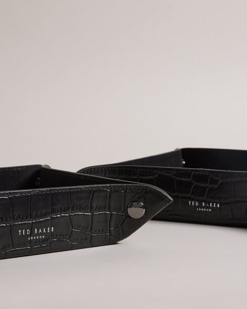 TRAYO-Gifts-Croc Effect Tidy Tray- Ted Baker Romania