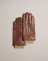 BALLAT-Gloves-Leather Gloves With Ribbed Cu- Ted Baker Romania