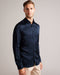 CORATO-Shirts-CORATO is a year-round go-to that's built for comfort and style. It's the perfect foundation piece for any ensemble, with a glossy sheen and classic button fastening. Button up shirt Long sleeves Classic collar Modal blend Lustrous finish Slim fit Tobias is 6'1" / 1.86m and wears Black in a Ted size 3- Ted Baker Romania