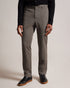 CHILWEL-Trousers-Embrace contemporary style with our sleek CHILWEL trousers. With a flattering slim fit and understated check pattern, this pair stand out in any setting. Trousers Slim fit Belt loops Check pattern Concealed zip and hook fastening Pockets Ty is 6'1" / 1.86m and wears Brown in 32 R- Ted Baker Romania