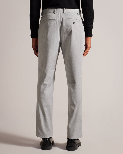 VERANE-Trousers-From conquering the boardroom or hitting the latest hotspot, the VERANE trousers are as versatile as they are suave. Crafted with a herringbone texture and just the right amount of stretch, they'll have you looking sharp and feeling comfortable. Smart trousers Herringbone texture Light stretch Regular fit Belt loops Pockets O'Shea is 6'2.5" / 1.89m and wears Light Grey in 32 R- Ted Baker Romania