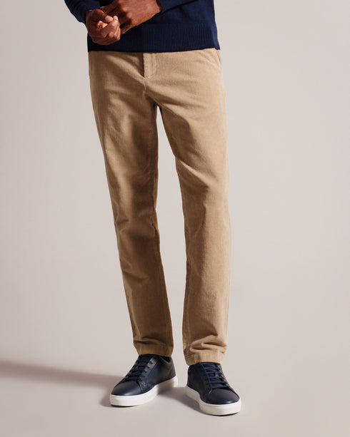 PAYET-Trousers-Say hello to your new wardrobe staple. These PAYET corduroy trousers are the perfect balance of comfort and style. With a classic button fastening, belt loops, and pockets, they're practical too. Corduroy trousers Button fastening Belt loops Pockets Camburn fit- Ted Baker Romania