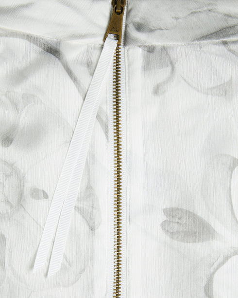 LILIOH-Tops-Unleash your inner flower child with LILIOH. With half-length balloon sleeves and a delicate floral print, it's perfect for when you want to make a statement without saying a word. Blouse Half length balloon sleeves High neck Half zip fastening Delicate floral print- Ted Baker Romania