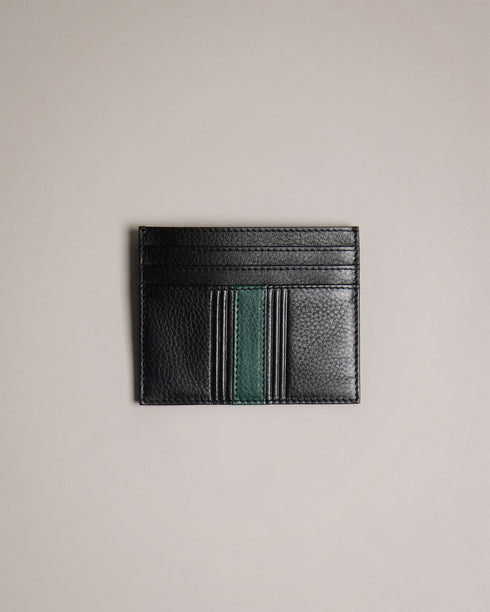 EVET-Wallets-Striped Leather Cardholder- Ted Baker Romania