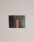 EVET-Wallets-Striped Leather Cardholder- Ted Baker Romania
