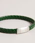 BRADLY-Gifts-Perfect your look with the BRADLY bracelet. Crafted from premium leather and finished with a brushed metal closure, this suave accessory completes an outfit. Bracelet Woven leather Brushed metal clasp Logo etched hardware- Ted Baker Romania