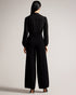 LEOT-Trousers-Knitted Trouser Jumpsuit- Ted Baker Romania