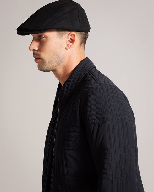 ALFREDS-Hats-Top off your look with ALFREDS. Crafted from wool, this luxurious accessory gives a nod to classic styling with subtle branding to the back. Flat cap Wool blend Cotton lining Ted Baker branded plaque- Ted Baker Romania