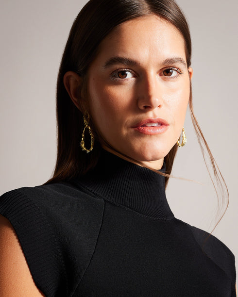 HEWIET-Dresses-Sleeveless Straight Shirt Dress- Ted Baker Romania