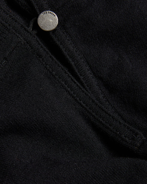 FRASIEE-Knitwear-It's all in the details: Knitted sweater Ribbed collar Floral print Long sleeve design- Ted Baker Romania