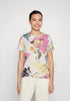 BEKCA-Tops-Boxy T-Shirt with Twisted Neck and Shoulder- Ted Baker Romania