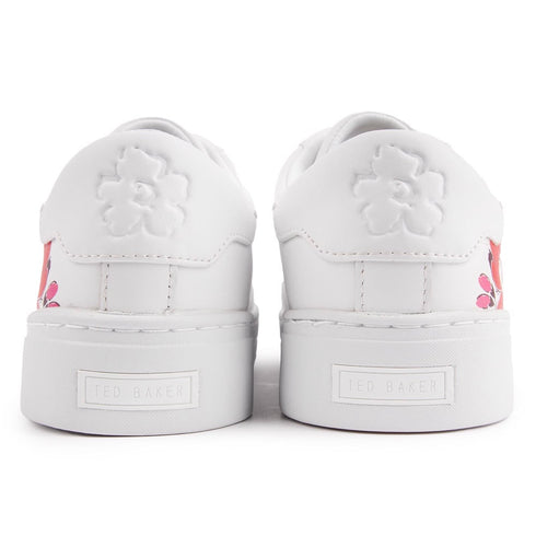 ARTELL-Sneakers-Floral Printed Leather Cupsole Sneaker- Ted Baker Romania