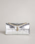 AYALANI-Bags-Snake Detail Leather Puffer Baguette Bag- Ted Baker Romania