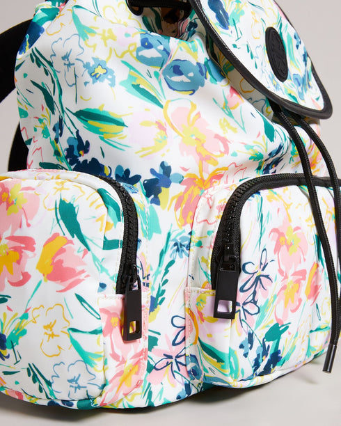 BECCA-Bags-Magnolia Floral Nylon Backpack- Ted Baker Romania