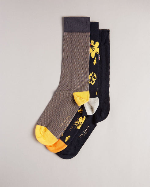BOXFIVE-Gifts-Three Pack Of Socks- Ted Baker Romania
