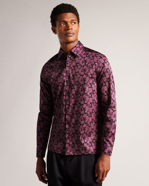 COMLEE - Ted Baker MAROON / 5 Shirts