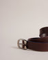 CREDIT-Belts-Crafted From Split Grain Leather In An Understated Design Credit Will Make For A Sturdy And A Stylish Complement To Your Look Whatever The Occasion. by Purchasing This Product You Are Supporting Responsible Leather Manufacturing Through The Leather Working Group. Belt Split grain leather Buckle fastening Ted Baker branded- Ted Baker Romania