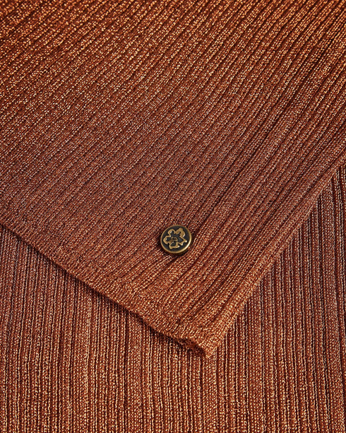 FELISSA-Knitwear-Metallic Racer Knit Tank- Ted Baker Romania