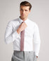 FYNNSS-Shirts-A slim-fitting shirt is a must-have for any man's collection, and what better than one made of pure cotton? Constructed with a sharp cut and soft breathable fabric, FYNNSS will meet you where you are for both work and play. Ted Baker menswear collection Shirt Slim fit 100% Cotton Long sleeved Classic collar Button fastening Our model is 6'3" / 1.90m and wears a 38 R- Ted Baker Romania