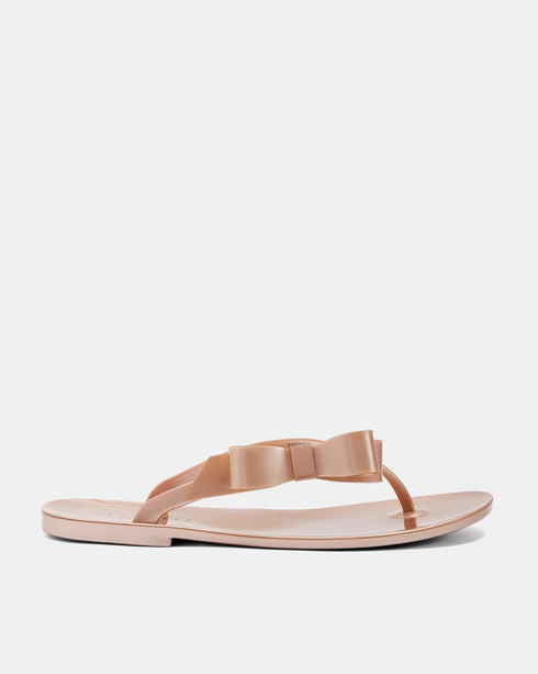 GLAMARB-Sandals-Bow detail jelly flip flop- Ted Baker Romania