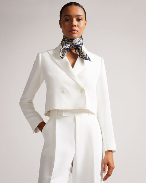 HELARI-Scarves-Wrap yourself in luxury with HELARI, our pure silk scarf. Featuring an exclusive Ted Baker print, this scarf will take you effortlessly from the boardroom to the bar and back again. Ted Baker accessories collection Square scarf 100% Silk Retro Swirl floral print Ted Baker branded Dimensions: 90cm x 90cm- Ted Baker Romania