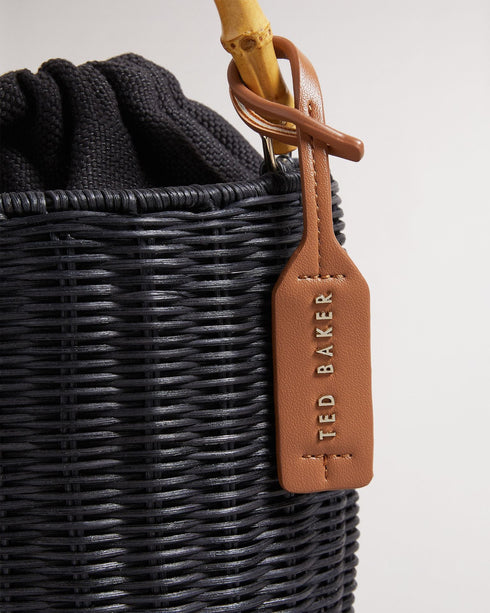 JAYRIRI-Bags-Upgrade your accessories with JAYRIRI. With a drawstring fastening, adjustable shoulder strap and basket weave, you'll never have to trade comfort for elegance with this bucket bag. Bucket bag Basket weave Top handle Shoulder strap Dimensions: 15.5cm x 19cm x 17cm- Ted Baker Romania