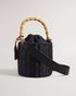 JAYRIRI-Bags-Upgrade your accessories with JAYRIRI. With a drawstring fastening, adjustable shoulder strap and basket weave, you'll never have to trade comfort for elegance with this bucket bag. Bucket bag Basket weave Top handle Shoulder strap Dimensions: 15.5cm x 19cm x 17cm- Ted Baker Romania
