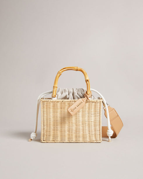 JAYSINA-Bags-Basket Weave Square Crossbody Bag- Ted Baker Romania