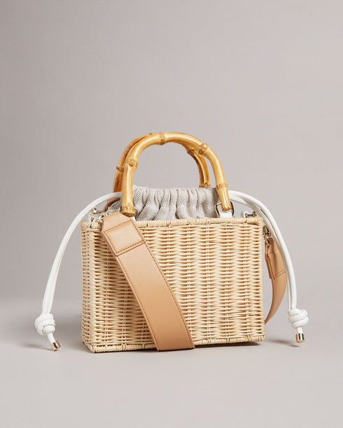 JAYSINA-Bags-Basket Weave Square Crossbody Bag- Ted Baker Romania