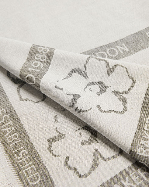 KEMILY-Scarves-Elevate your wardrobe with KEMILY. Our signature magnolia motif brightens up this floaty scarf and will add a sleek accent to your everyday looks. Ted Baker accessories collection Square scarf Magnolia print Fringed edge Dimensions: 90cm x 90cm- Ted Baker Romania