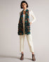 LIYANA-Scarves-Flirty Texture Floral Scarf- Ted Baker Romania
