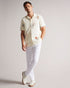 NEELE-Shirts-Short Sleeve Abstract Floral Shirt- Ted Baker Romania