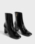 NYOMIE-Boots-Patent Block Heel Ankle Boot- Ted Baker Romania