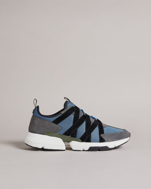 PIERRE-Sneakers-Bring sportswear cool into your fashion collection with PIERRE. Embodying all the classic traits of your favourite running shoes, which includes the practicality of being breathable and comfortable, you'll love having this unique look within your wardrobe. Ideal for adding a dressed down vibe to more formal looking outfits. Runner shoe Lace-up Inflated sole Ted Baker-branded- Ted Baker Romania