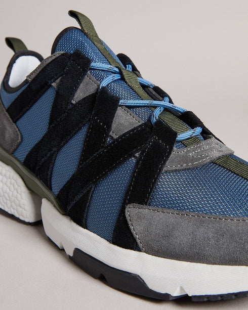 PIERRE-Sneakers-Bring sportswear cool into your fashion collection with PIERRE. Embodying all the classic traits of your favourite running shoes, which includes the practicality of being breathable and comfortable, you'll love having this unique look within your wardrobe. Ideal for adding a dressed down vibe to more formal looking outfits. Runner shoe Lace-up Inflated sole Ted Baker-branded- Ted Baker Romania