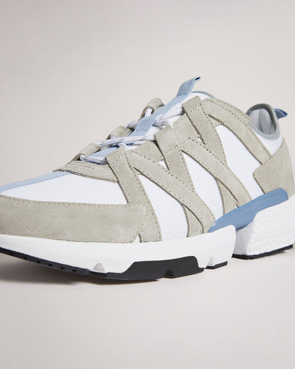 PIERRE-Sneakers-Bring sportswear cool into your fashion collection with PIERRE. Embodying all the classic traits of your favourite running shoes, which includes the practicality of being breathable and comfortable, you'll love having this unique look within your wardrobe. Ideal for adding a dressed down vibe to more formal looking outfits. Runner shoe Lace-up Inflated sole Ted Baker-branded- Ted Baker Romania