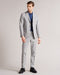 PRYDEN-Trousers-Slim Fit Check Trousers- Ted Baker Romania