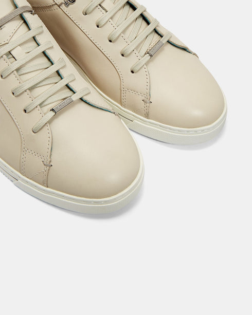 THAWNE-Sneakers-Leather cupsole trainers- Ted Baker Romania