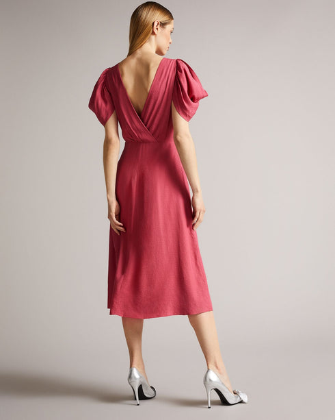 TULIPI-Dresses-Panelled Midi Tea Dress- Ted Baker Romania
