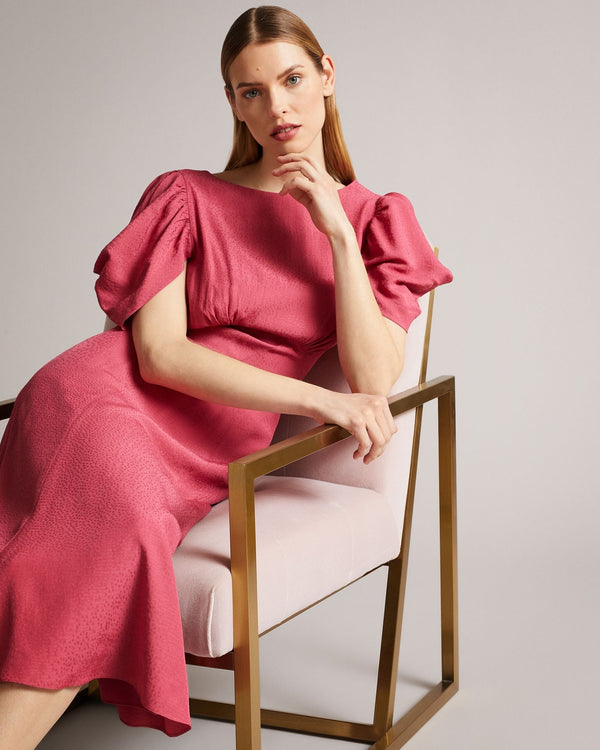 TULIPI-Dresses-Panelled Midi Tea Dress- Ted Baker Romania