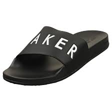 AULY-Sandals-Brand Embossed Pool Slide- Ted Baker Romania