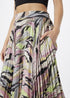 MIIAH-Skirts-SkirtPleated Midi Skirt With A High-Low Hemline And An Elasticated Waistline.- Ted Baker Romania