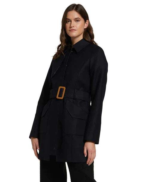 JAMMILA-Outerwear-Wide Sleeve Mid Length Trench Coat- Ted Baker Romania